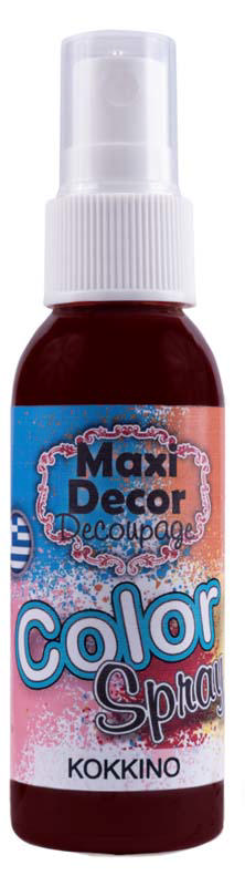 MAXI DÉCOR COLOR SPRAY RED 50ML