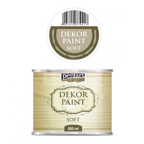 PENTART DEKOR PAINT SOFT 500ML CAPPUCCINO