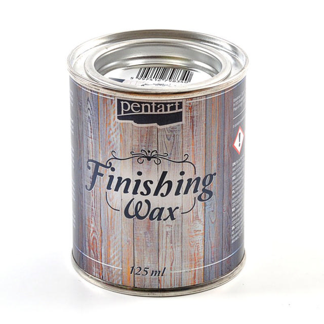 PENTART FINISHING WAX 125ML BROWN