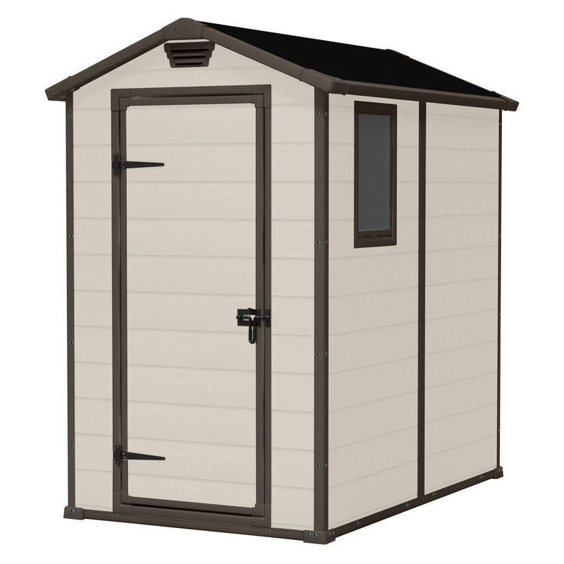 KETER GARDEN SHED 4X6FT - BEIGE