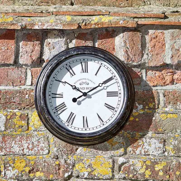 SMART BIARRITZ BLACK CLOCK 30CM