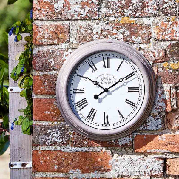 SMART BIARRITZ GREY CLOCK 30CM