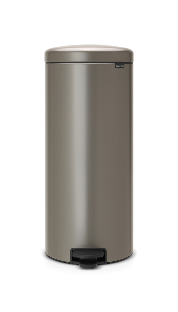 BRABANTIA PEDAL BIN NEWICON, 30 LITRE - PLATINUM