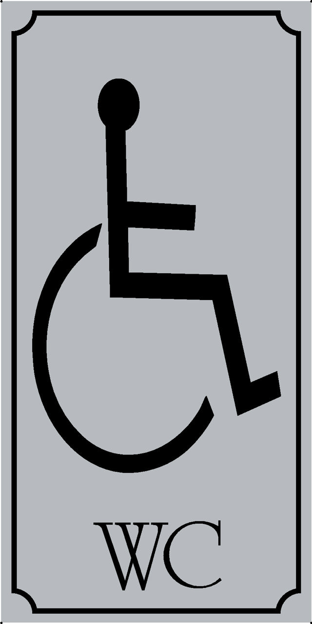 DISABLE (WC) SYMBOL