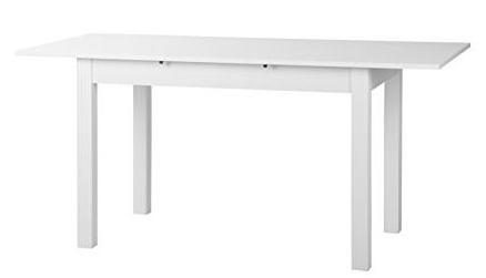 FINORI COBURG 120 - 160CM EXTENDABLE TABLE WHITE