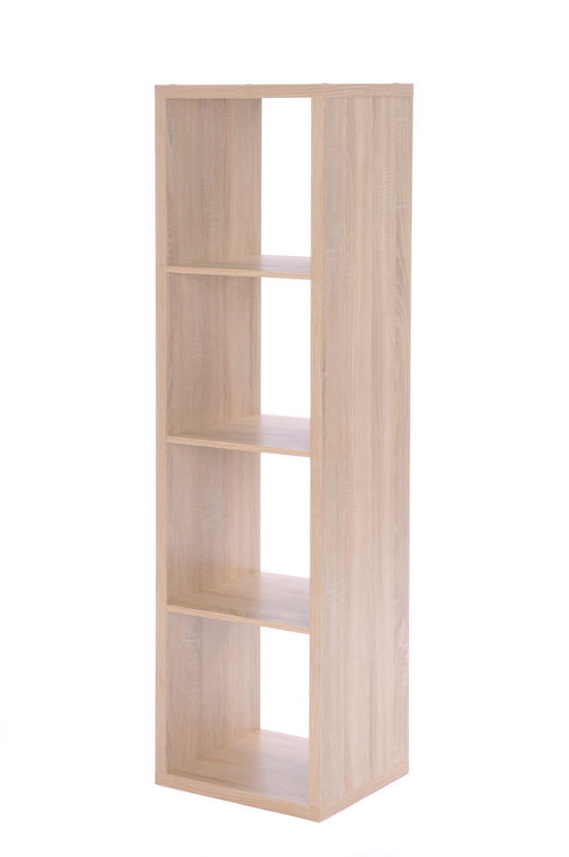 MAX4 4 TIER SHELF 38X141X33CM - OAK