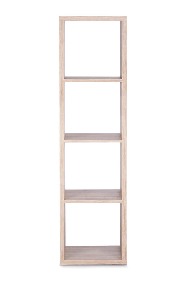 MAX4 4 TIER SHELF 38X141X33CM - OAK