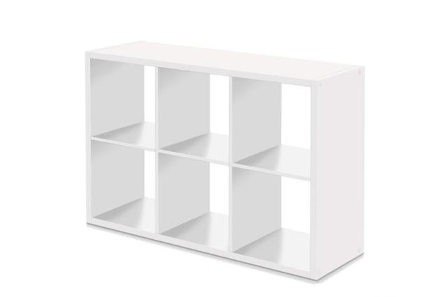 MAX6 3 TIER SHELF 73X107X33CM - WHITE