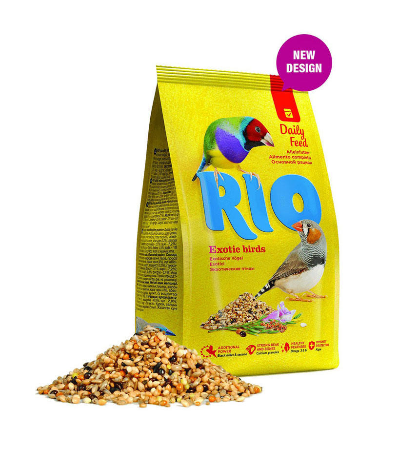 FOOD FOR EXOTIC BIRDS 1KG