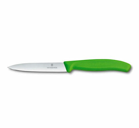 VICTORINOX GENERAL PURPOSE KNIFE FROM STAINLESS STEEL 10CM GREEN