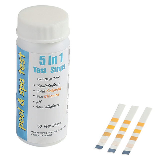 TEST STRIPS 5 IN 1 50 PCS