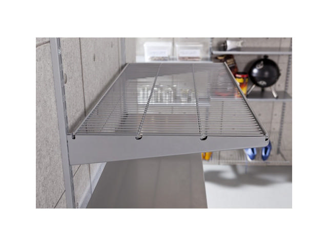 ELEMENT TWIN WIRE SHELF800X400 SILVER