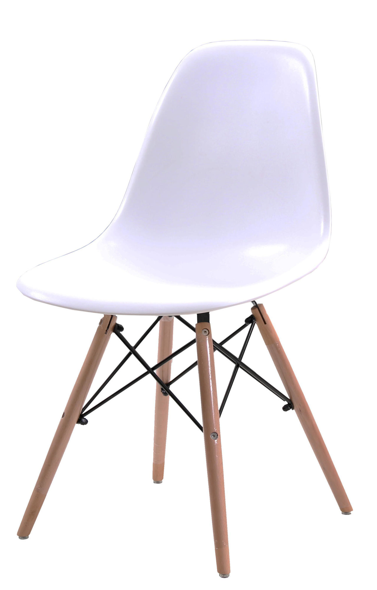 NINA CHAIR WHITE 52.5Χ46Χ82CM