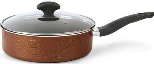 TVS REALE DEEP FRYPAN W LID 28