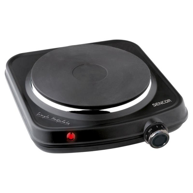 SENCOR SCP1504BK ELECTRIC HOTPLATE 1.5W BLACK