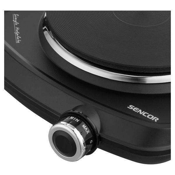 SENCOR SCP1504BK ELECTRIC HOTPLATE 1.5W BLACK