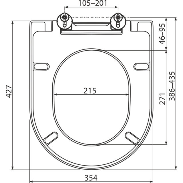 ALCA TOILET SEAT SC