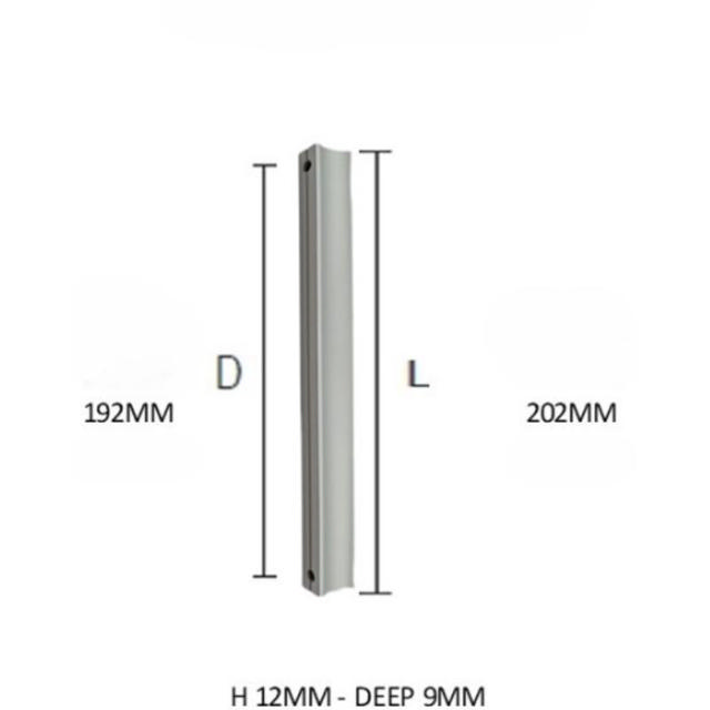 ALUMINIUM HANDLE 192MM