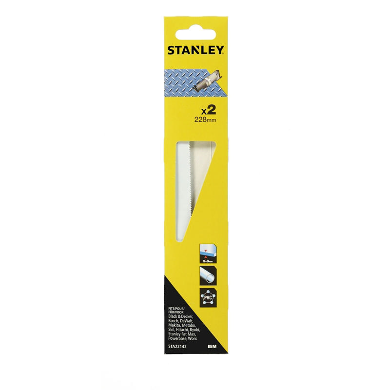 STANLEY SAW BLADE 228MM METAL