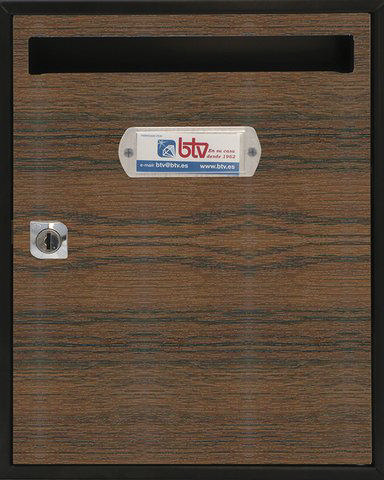 BTV MAILBOX TEIDE MAHOGANY 