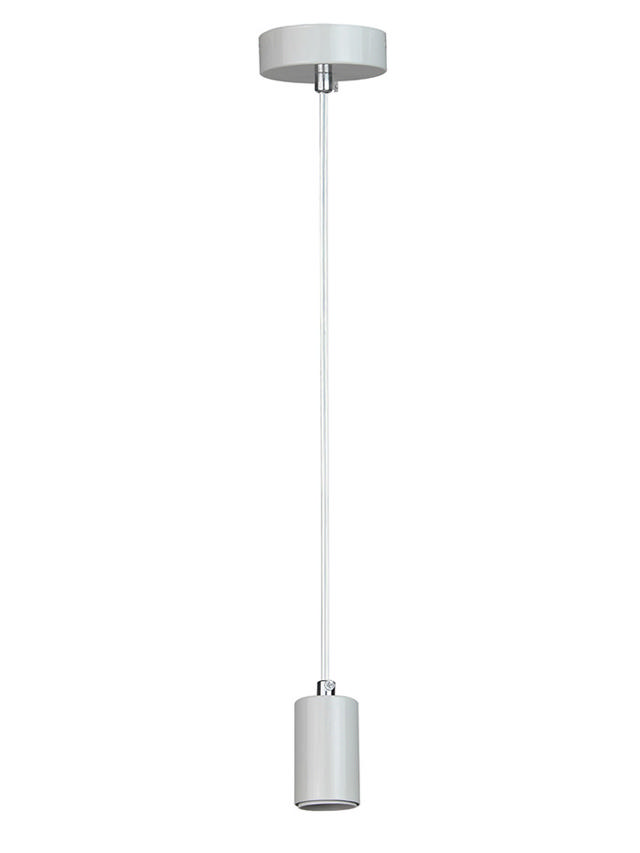 SUNLIGHT 1xE27 (MAX. 60W) PENDANT LIGHT METAL GREY Ø85xH1063MM