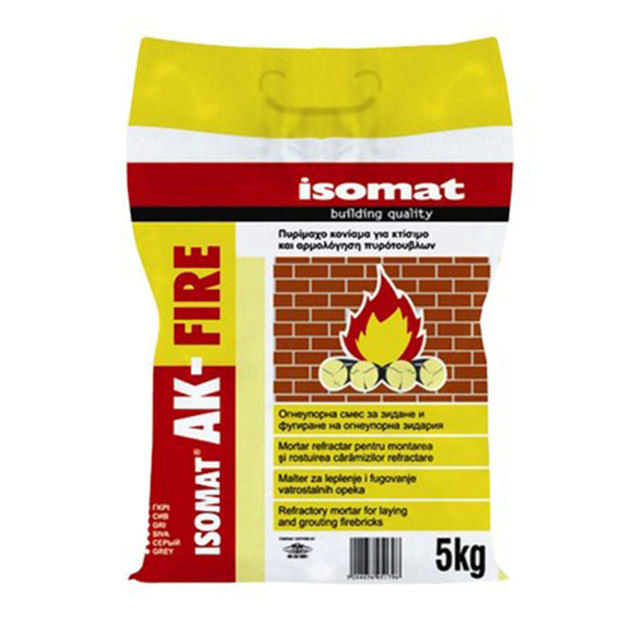 ISOMAT AK-FIRE ΓΚΡΙΖΟ 5KG