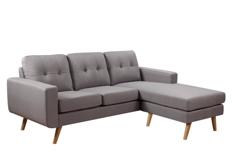 PARIS CORNER SOFA BEIGE 198Χ158Χ85CM