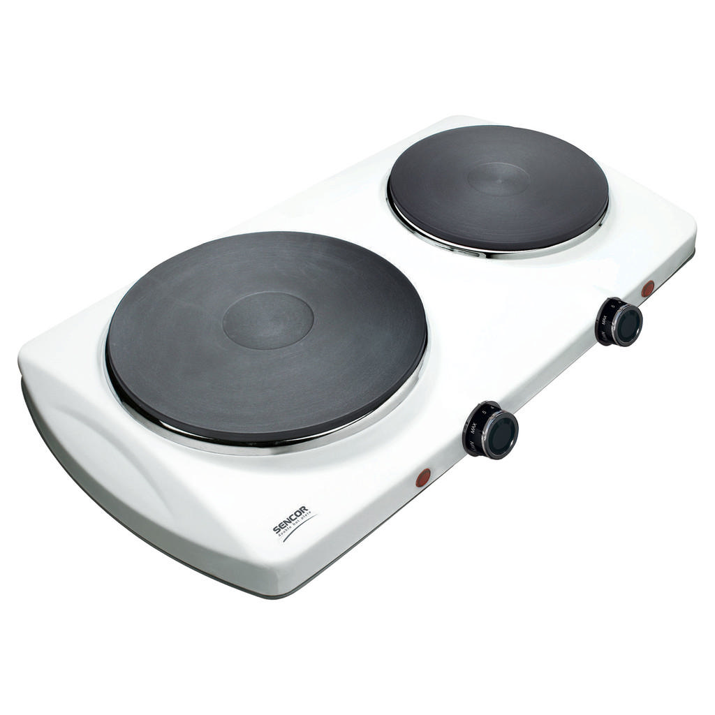 SENCOR SCP2271WH ELECTRIC DOUBLE HOTPLATE WHITE 1500W