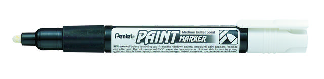 PENTEL MMP20-W PAINT MARKER  4.0MM WHITE