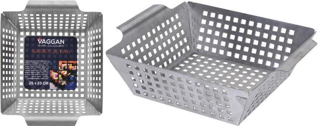 GRILL BASKET STAINLESS STEEL