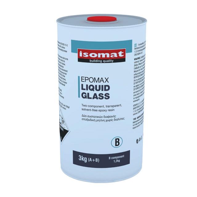 ISOMAT EPOMAX ΥΓΡΟ ΓΥΑΛΙ 3KG