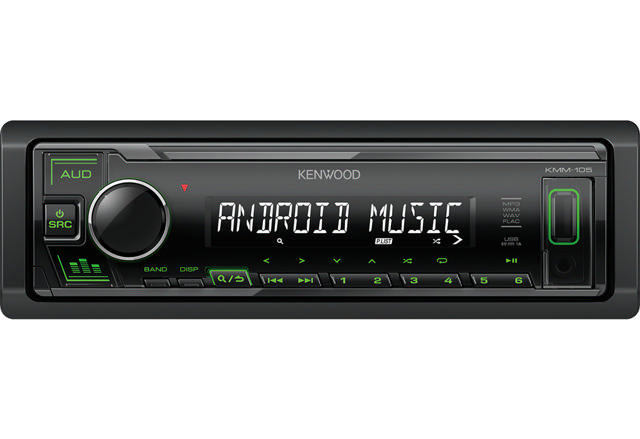 KENWOOD KMM-105GY USB RECEIVER