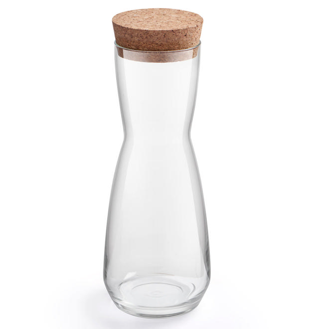 ROYAL LEERDAM JUG WΙΤΗ CORK LID 1LT P/P