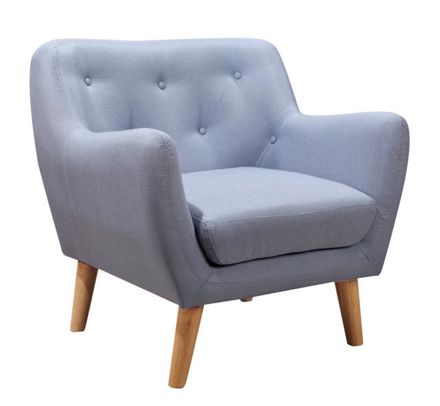 ANGEL ARMCHAIR - LIGHT BLUE