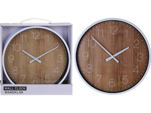 WALL CLOCK 25CM