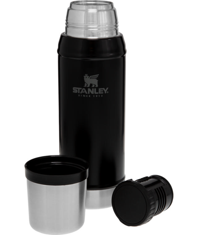 STANLEY CLASSIC LEGENTARY BOTTLE BLACK 0,75LTR