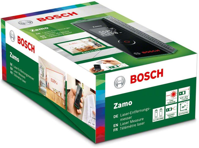 BOSCH ZAMO ΨΗΦΙΑΚΟΣ ΜΕΤΡΗΤΗΣ ΑΠΟΣΤΑΣΕΩΝ ΜΕ ΛΕΙΖΕΡ 20M