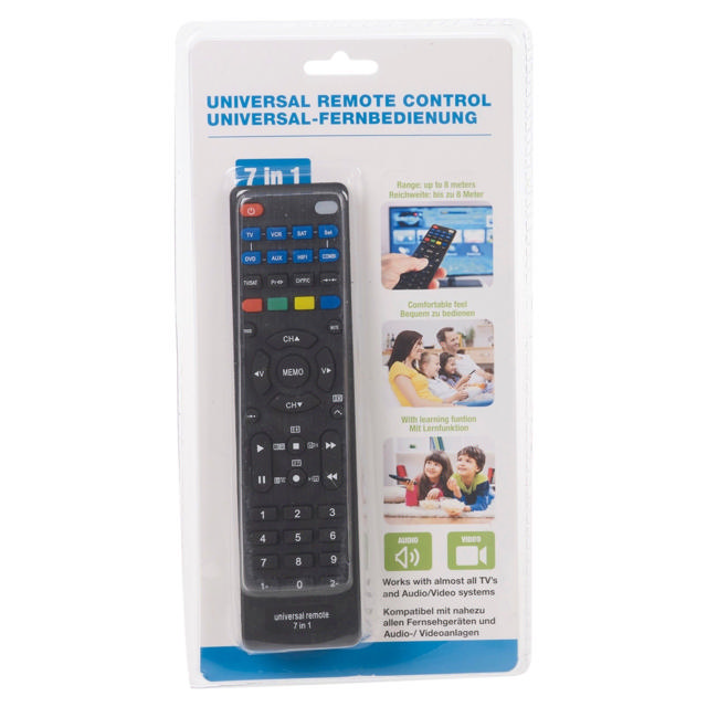 REMOTE CONTROL UNI 7IN1 PL