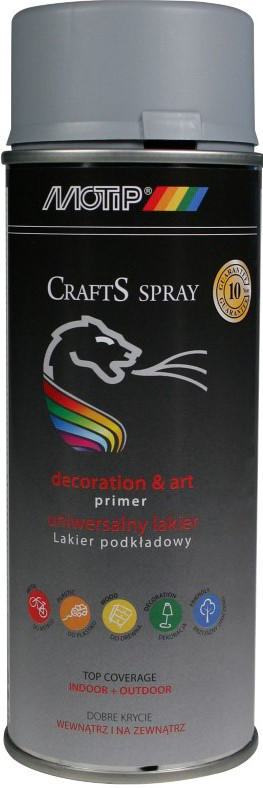 MOTIP CRAFTS PRIMER GREY 400ML