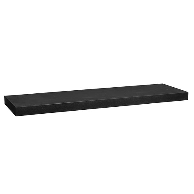 WALL SHELF MDF 80CM BLACK