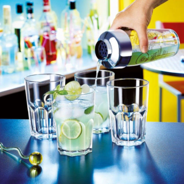 LUMINARC COCKTAIL BAR  MOJITO SET WITH SHAKER 5PCS