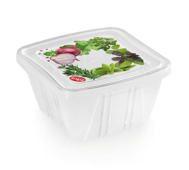 SNIPS FRESH CONTAINER SQUARE  0.25LTR  3PCS