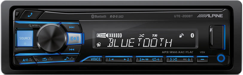 ALPINE UTE-200BT CAR CD MP3 STEREO WITH BLUETOOTH+USB 4X50W