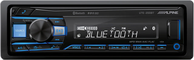 ALPINE UTE-200BT CAR CD MP3 STEREO WITH BLUETOOTH+USB 4X50W