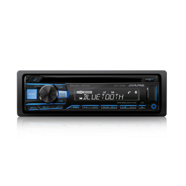 ALPINE CDE-203BT CAR CD MP3 STEREO WITH BLUETOOTH+USB 4X50W