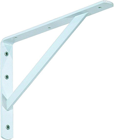 ELTECH HEAVY DUTY BRACKETS WHITE 25X40CM