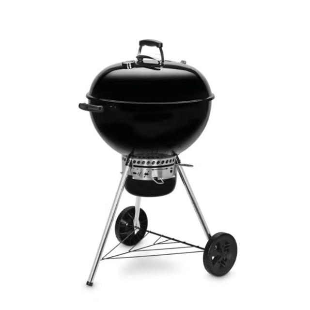 WEBER ORIGINAL KETTLE E5730 ΜΠΑΡΜΠΕΚΙΟΥ ΜΕ ΚΑΡΒΟΥΝΑ 57CM -MAYPO