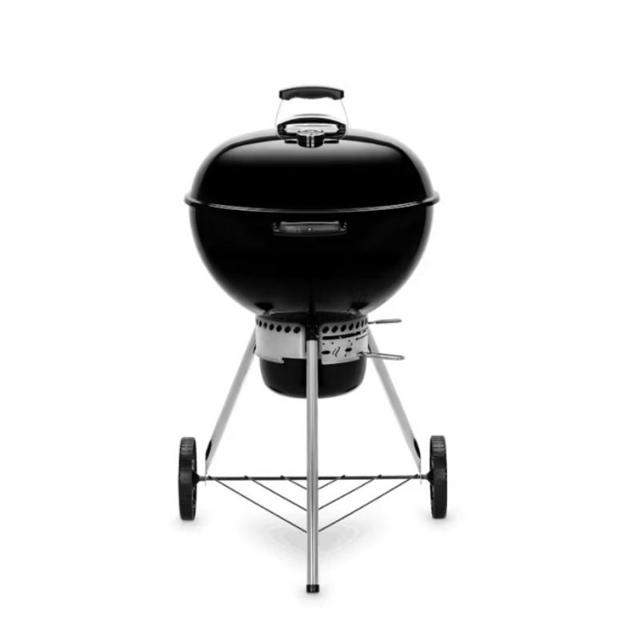 WEBER ORIGINAL KETTLE E5730 ΜΠΑΡΜΠΕΚΙΟΥ ΜΕ ΚΑΡΒΟΥΝΑ 57CM -MAYPO