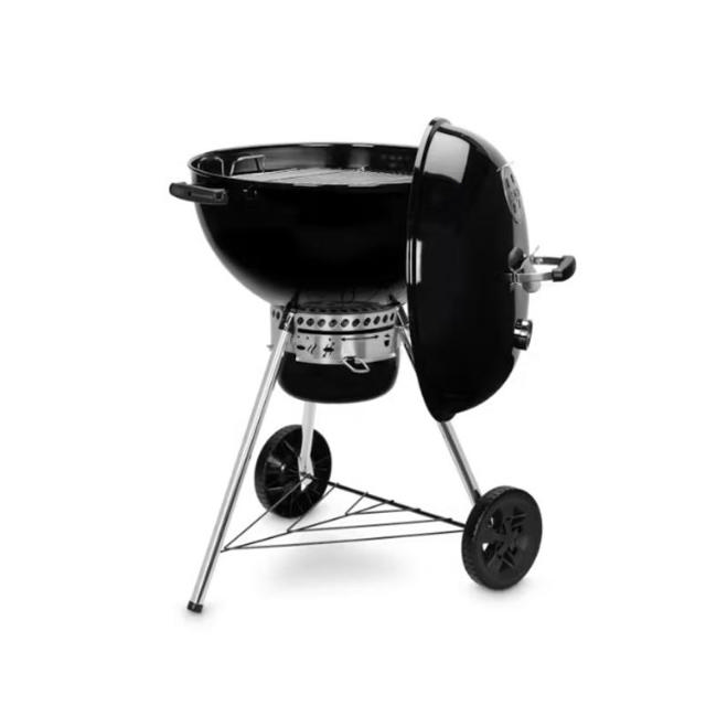 WEBER ORIGINAL KETTLE E5730 ΜΠΑΡΜΠΕΚΙΟΥ ΜΕ ΚΑΡΒΟΥΝΑ 57CM -MAYPO