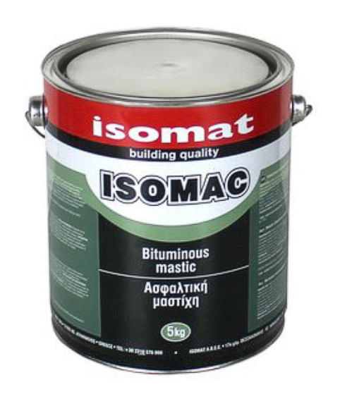 ISOMAT ISOMAC ΑΣΦΑΛΤΙΚΗ ΣΦΡΑΓΙΣΤΙΚΗ ΜΑΣΤΙΧΗ 5KG